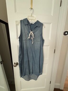 Denim dress